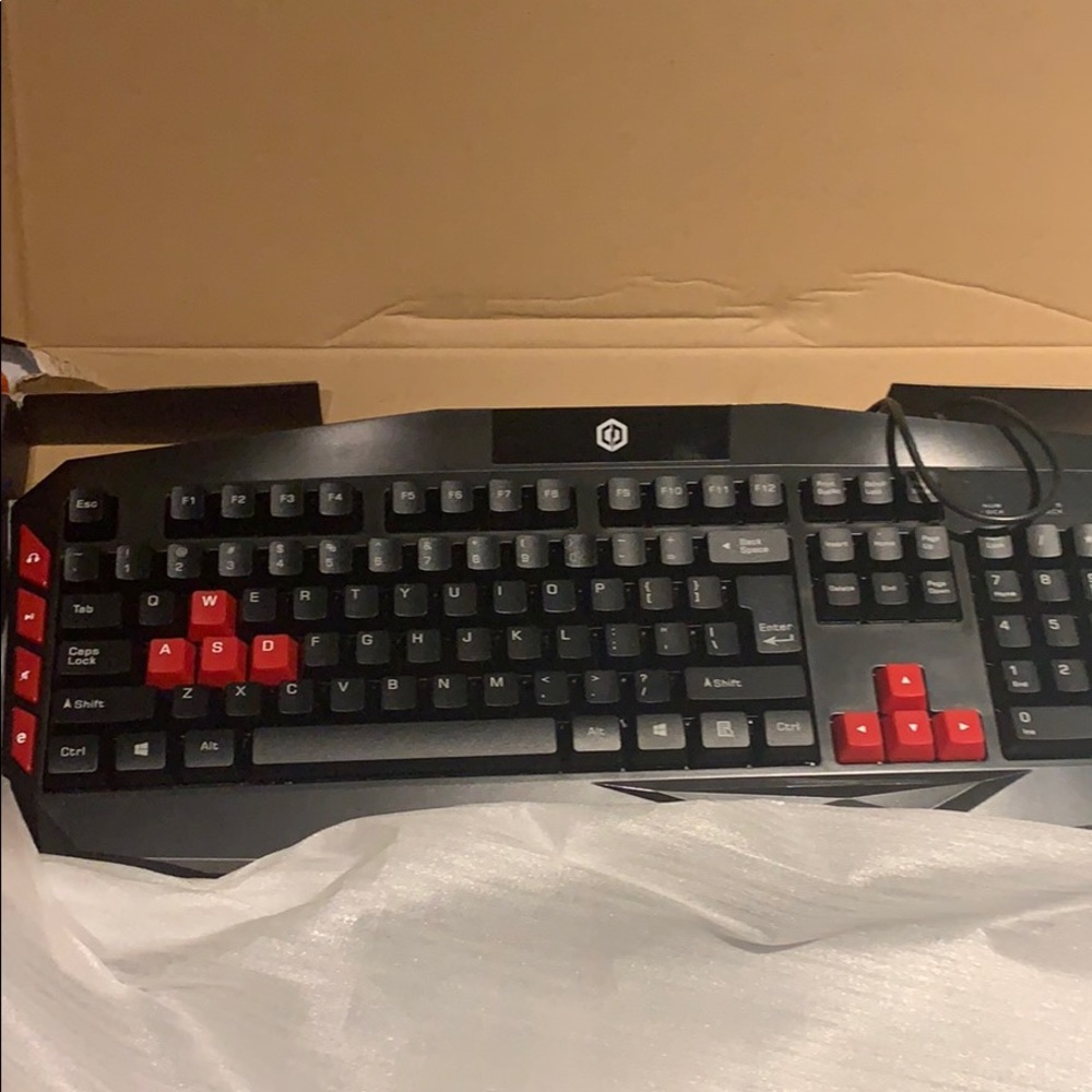Cyber power multi media gaming keyboard.